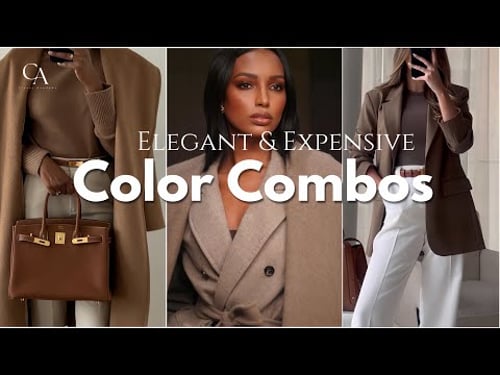The Most Elegant And Expensive Looking Color Combos