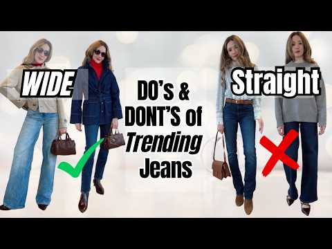 Wide vs Straight Jeans: 2026 Do’s & Don’ts Everyone Gets Wrong!