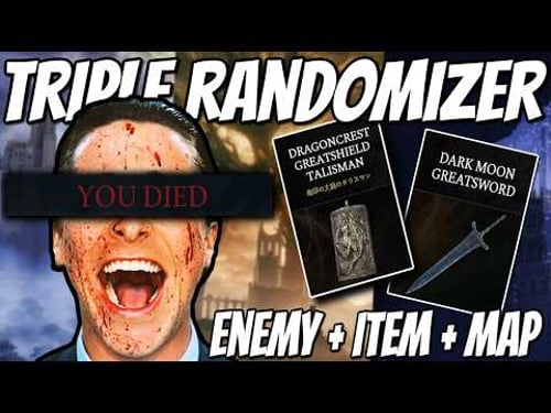 I combined THREE different Elden Ring RANDOMIZERS just to feel something.