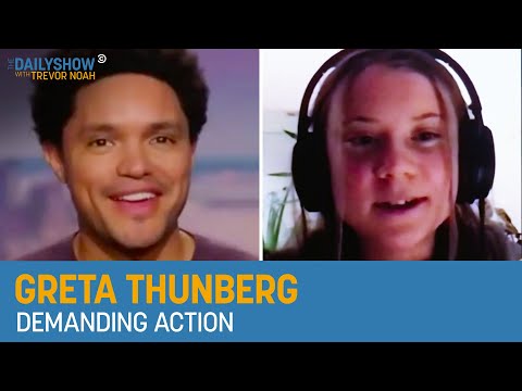Greta Thunberg - Why We Need Government Action to Save the Planet | The Daily Show