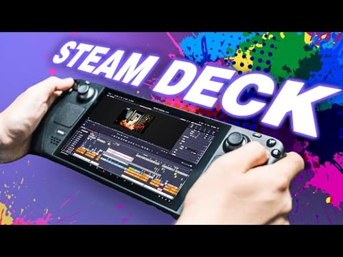 we use Steam deck to edit video! we purchased at a high price,how how does it perform!