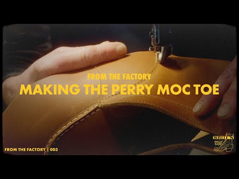 Building the White's Boots Perry Select Moc Toe