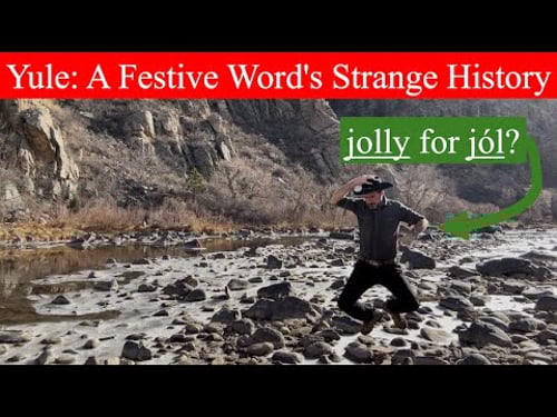 Yule / Jól: a word's strange story