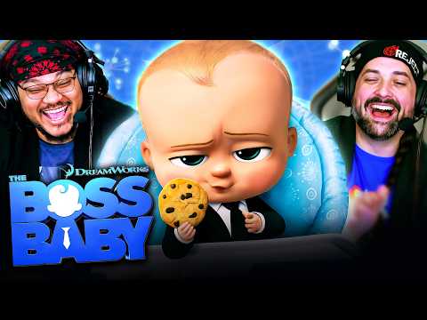 THE BOSS BABY (2017) IS BONKERS!! MOVIE REACTION!! First Time Watching!! Dreamworks Animation