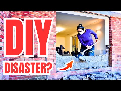 Was trying to convert a window to French doors a MISTAKE?