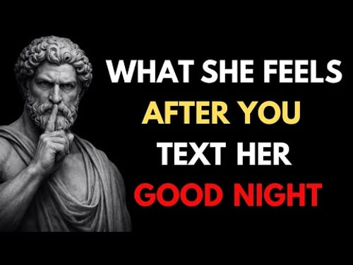 6 Powerful Good Night Texts That Make Her Think About You All Night | Stoic Masculinity