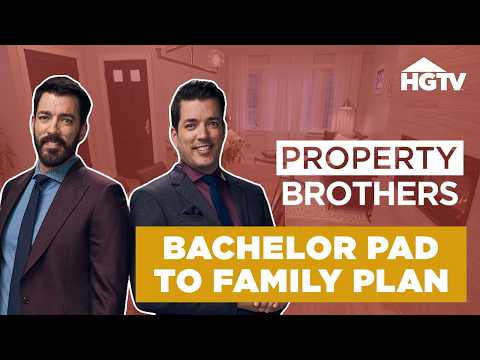 Bachelor Pad to Fitting Family Home - Full Episode Recap | Property Brothers | HGTV