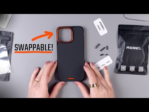 YOU CAN SWAP THE BUTTONS! Phone Rebel Cases Unboxing & First Impressions