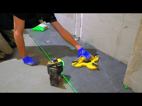 ERRORS when laying tiles!!! Tiles on the floor!