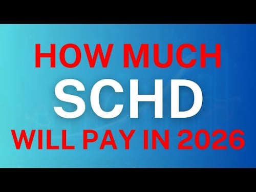 Here's How Much SCHD Will Pay in 2026