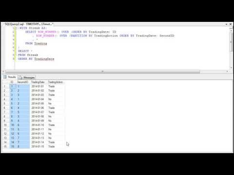 TSQL: How To Find Sequential Streaks