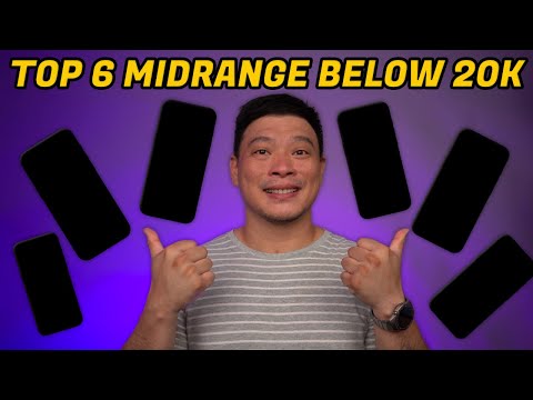 TOP 6 Midrange Smartphones Below 20k Pesos this 2025!