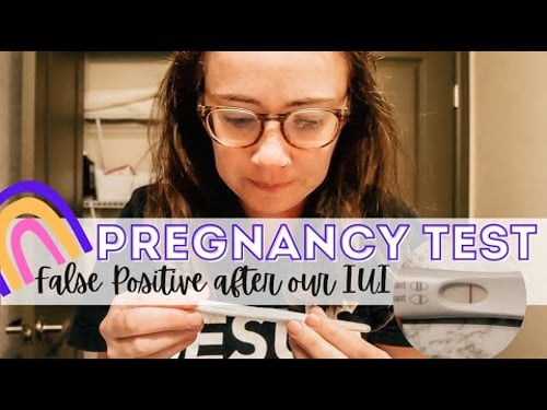 PREGNANCY TESTING AFTER IUI || FALSE POSITIVE