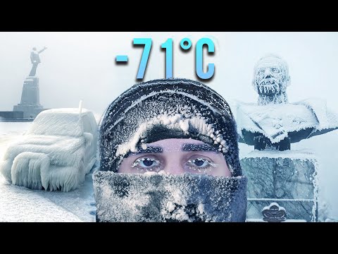 Walking 1 Hour in the COLDEST CITY in the World (-71°C, -96°F) YAKUTSK / YAKUTIA