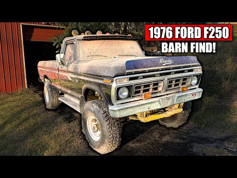 1976 Ford F250 Highboy FOUND ABANDONED In Barn For 18 YEARS! | Amazing Detailing Restoration!
