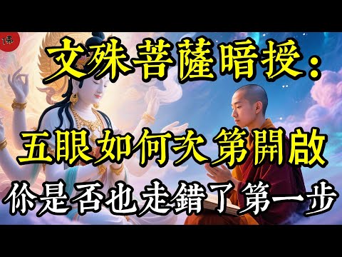 文殊菩薩暗授:五眼不開,修十年也是空!你是否也走錯了第一步?|佛教 |佛學知識|修心修行|禪悟人生 |南無阿彌陀佛|養生|談佛心安