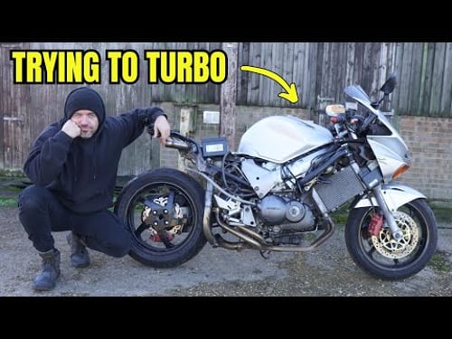 HAVE I GONE TOO FAR TRYING TO TEMU TURBO MY HONDA VFR800
