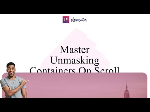 Master ScrollTrigger Like a PRO with Unmasking and Overlapping Containers! Elementor Page Builder