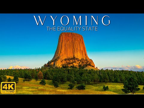 Beautiful Wyoming 4K • Peaceful Relaxation Film with Soothing Music