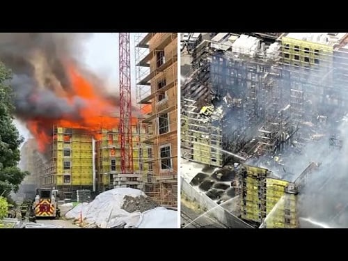 Evacuation orders lifted for residents impacted by 8-alarm affordable housing fire in Redwood City