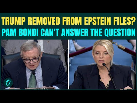 VIDEO: Durbin Grills Pam Bondi Over ICE Raids and Epstein Files Link To Trump | Bondi Goes Silent