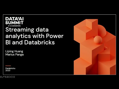 Streaming Data Analytics with Power BI and Databricks