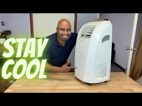 HOW DOES A PORTABLE AC WORK?