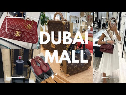 DUBAI MALL VLOG | CHANEL, DIOR, LOUIS VUITTON, CELINE 💳 😍✨💍💎🛍