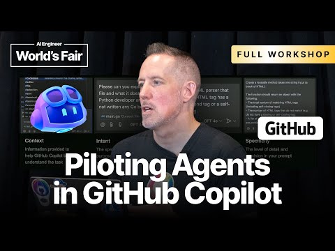 Piloting agents in GitHub Copilot - Christopher Harrison, Microsoft