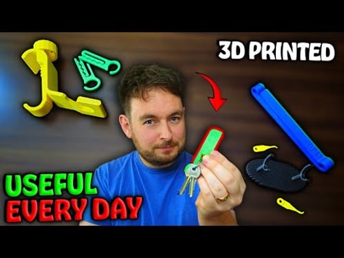 3D Prints You WILL Use EVERY DAY!