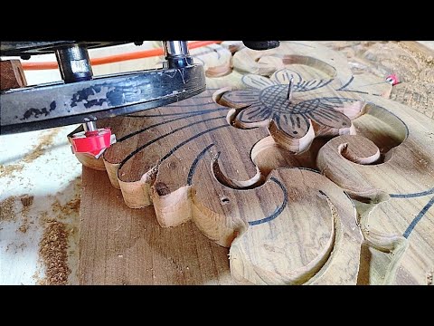 Very easy and beautiful wood carving experience skills and ideas by pvj wood carving