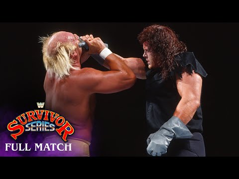 FULL MATCH: Undertaker vs. Hulk Hogan | Undertaker's first WWE Title win: Survivor Series 1991