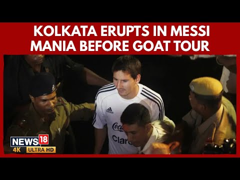 Messi Mania Explodes In Kolkata Ahead Of GOAT India Tour | Fans Queue At Salt Lake Stadium | 4K