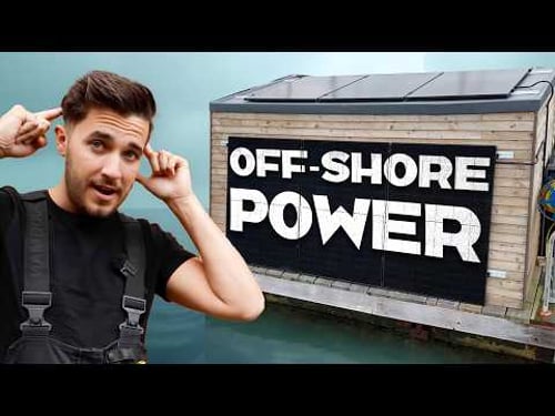 Solar Power Out at Sea - Offshore and Off Grid! | ØY55