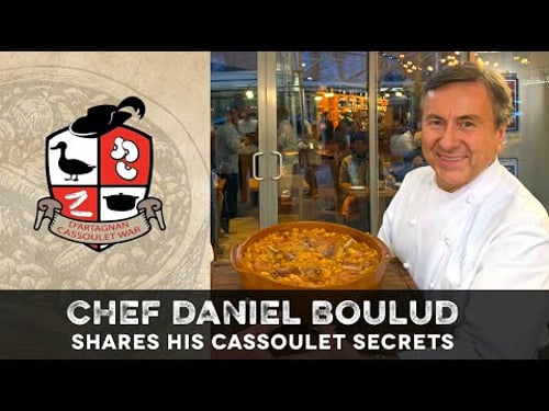 Cooking Cassoulet with Chef Daniel Boulud