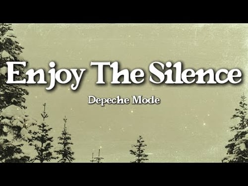 Depeche Mode – Enjoy the Silence (Lyrics) | Dark Romance