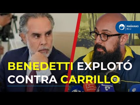 Benedetti a Carrillo: "Farsante e inepto" | Escaló la pelea por denuncias en el Fondo de Adaptación