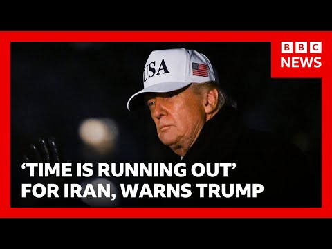 Donald Trump warns Iran 'time is running out' for nuclear deal | BBC News