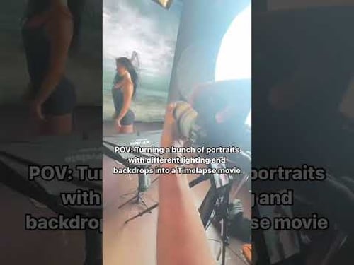 Timelapse portraits