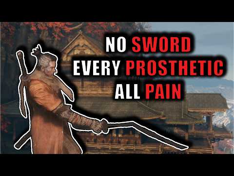 Can you beat Sekiro with only Prosthetic tools? (no, but it's funny I promise)