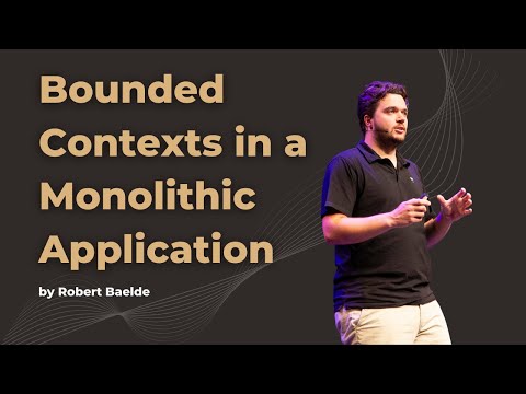 Introducing Bounded Contexts in a monolithic application - Robert Baelde - DDD Europe 2022
