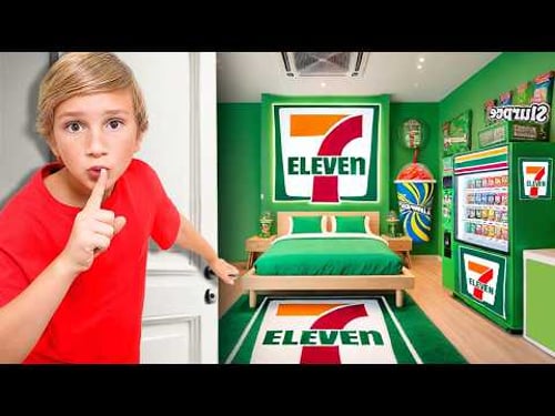 Vlad xây một cửa hàng tiện lợi 7-11 BÍ MẬT trong phòng mình!