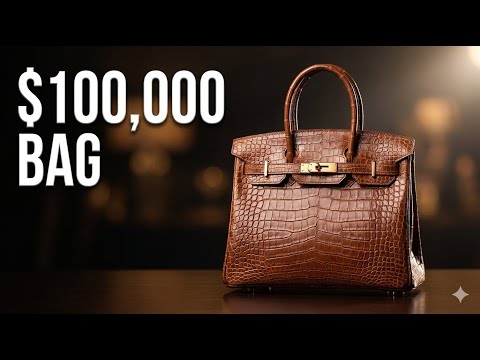 Inside the Making of a $100,000 Hermes Birkin Crocodile Bag | Ultra Luxury Craftsmanship