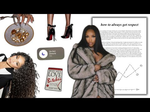 respect yourself or nobody else will