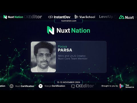 Nuxt Nation 2024: Pooya Parsa - How Nitro works?
