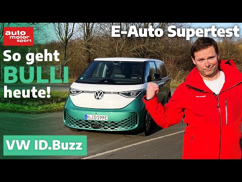 VW ID.Buzz: This is how the VW Bus works today! - Electric car supertest with Alex Bloch | auto m...