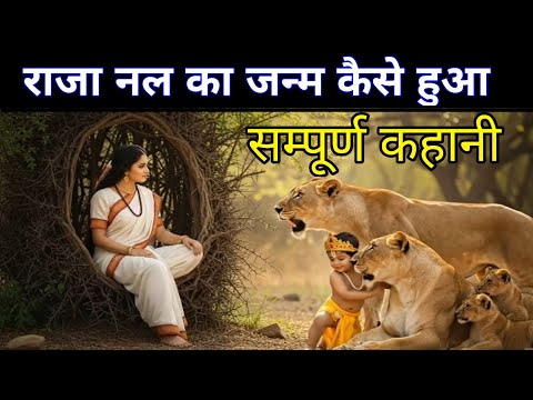 राजा नल को शेरनी ने दूध क्यों पिलाया था। Raja nal ka janm kaise hua tha. Adbhut kahaniyan