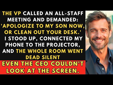 The VP Demanded I Apologize To Her Son In Front Of Everyone - So I Played The Recording