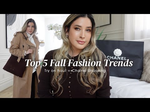 TOP 5 FALL Fashion Trends that will NEVER Go Out of Style ππ€ Fall Try On Haul & CHANEL Unboxing β¨