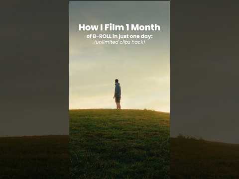 Ultimate B-Roll Hack